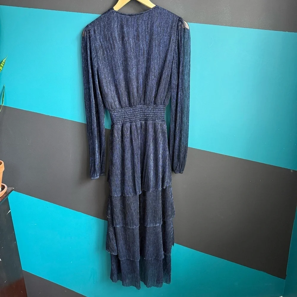 Joseph Ribkoff V-neck Wrap Midi Dress Style 233767 Preppy size 10 - Picture 9 of 15